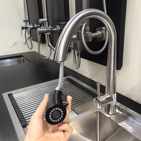 VÒI RỬA CHÉN RÚT DÂY RANOX RN2224