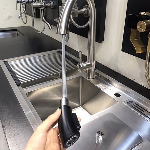 VÒI RỬA CHÉN RÚT DÂY RANOX RN2224