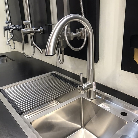 VÒI RỬA CHÉN RÚT DÂY RANOX RN2224