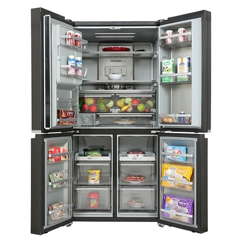 Tủ lạnh 4 cánh Whirlpool WFQ590DBSV 593L