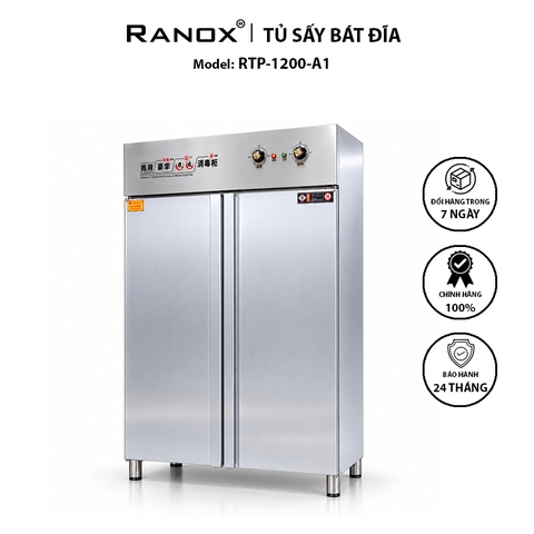 TỦ SẤY BÁT ĐĨA CÔNG NGHIỆP RPT-1200-A1