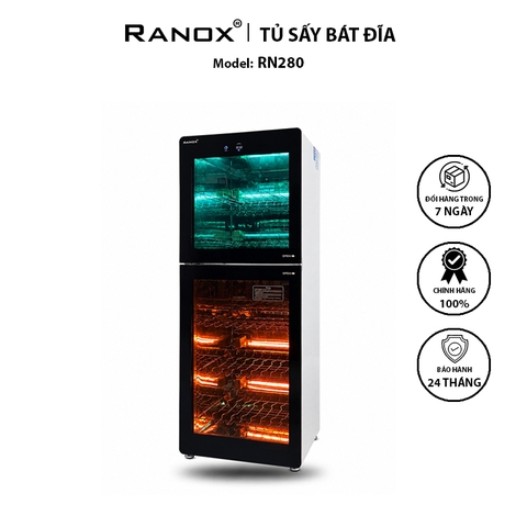 TỦ SẤY TIỆT TRÙNG BÁT ĐĨA RANOX RN280