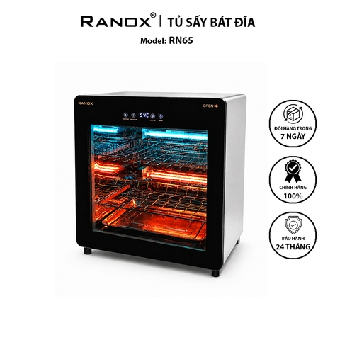 TỦ SẤY TIỆT TRÙNG BÁT ĐĨA RANOX RN65