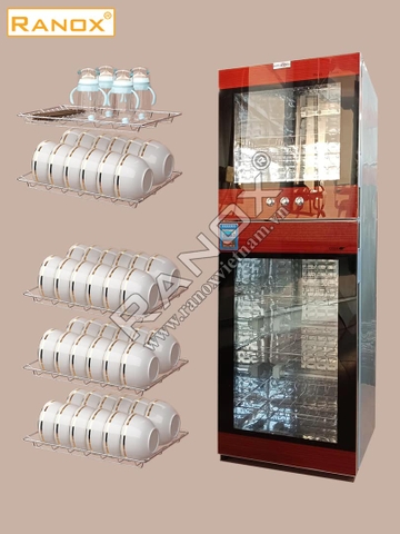 Tủ sấy diệt khuẩn bát đĩa 138L cao cấp, tự ngắt điện