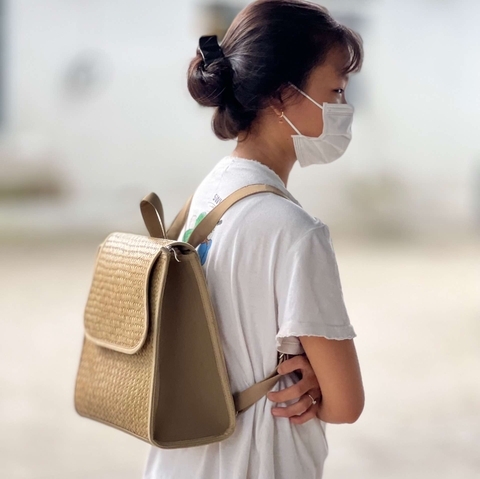 Balo cỏ bàng mẫu mới (be)