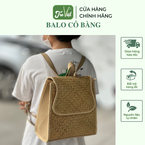 Balo cỏ bàng mẫu mới (be)