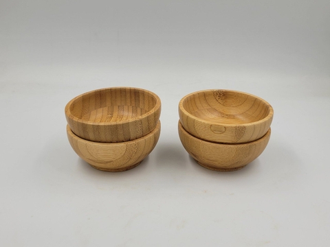 Bát tre đựng nước chấm - Chén nước chấm bằng tre