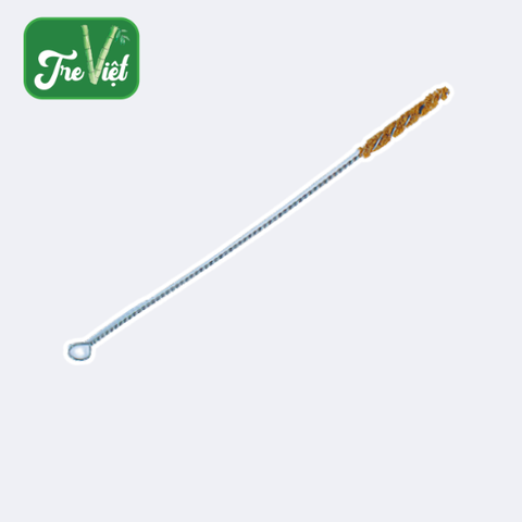 Cọ rửa ống hút xơ dừa thân inox - Coconut Fiber Brush