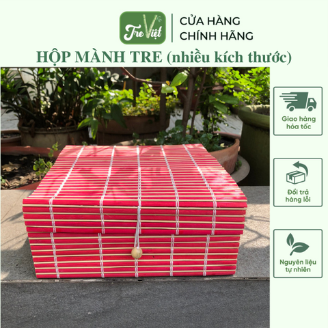 Hộp mành tre đựng quà tặng - Giỏ đựng quà