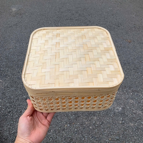 Giỏ Tre Đựng Quà, Hộp Tre Đựng Đồ Đa Năng nhiều mẫu