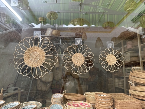 Hoa Mây Trang Trí Treo Tường