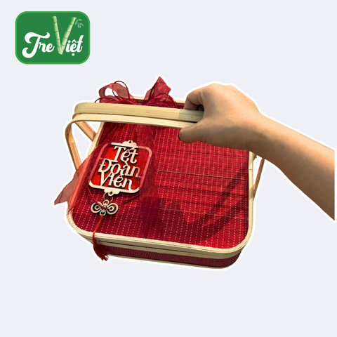 Giỏ Tre Đựng Quà, Hộp Tre Đựng Đồ Đa Năng nhiều mẫu
