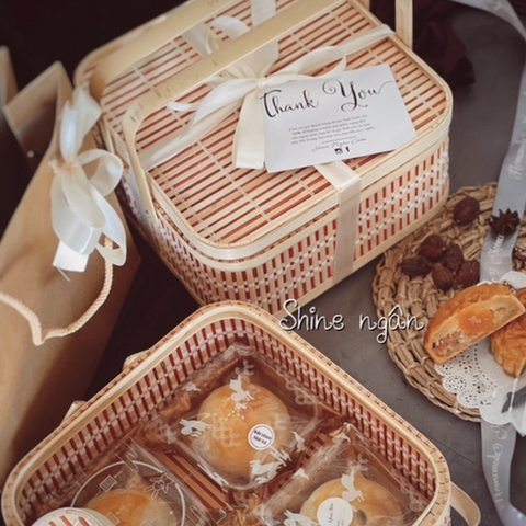 Giỏ Tre Đựng Quà, Hộp Tre Đựng Đồ Đa Năng nhiều mẫu