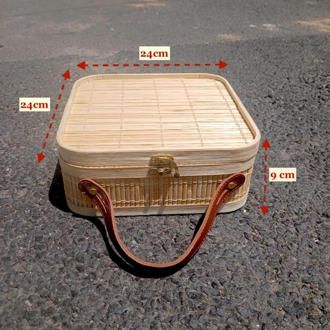 Giỏ Tre Đựng Quà, Hộp Tre Đựng Đồ Đa Năng nhiều mẫu