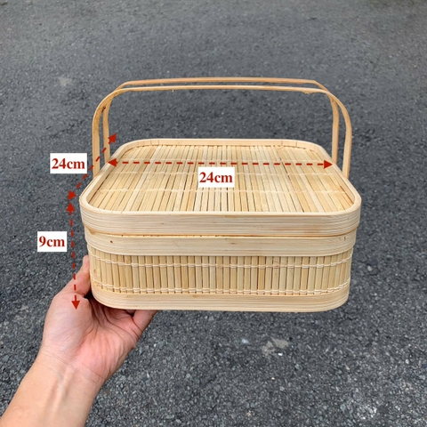 Giỏ Tre Đựng Quà, Hộp Tre Đựng Đồ Đa Năng nhiều mẫu