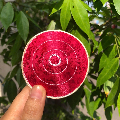 KẸP TÓC Nón lá LỤA mini cực xinh xắn - Kẹp tóc nón lá dễ thương làm quà tặng