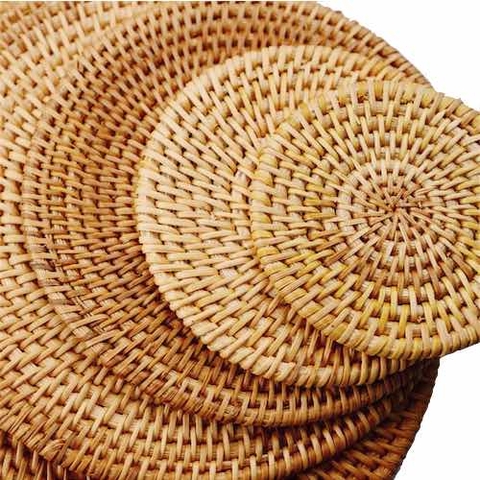 Lót mây - Rattan Placemat