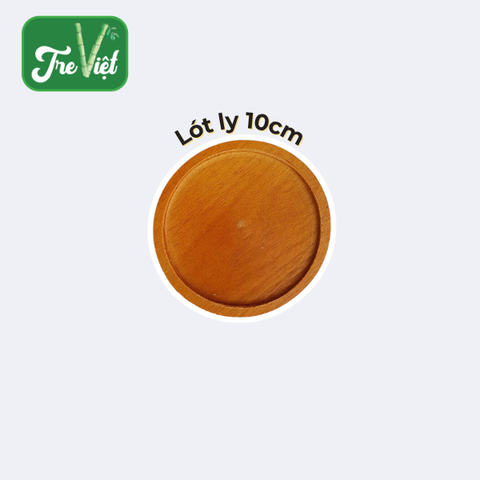 Lót ly gỗ keo D9cm