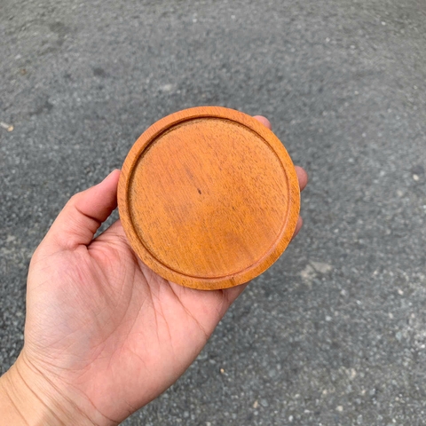 Lót ly gỗ keo D9cm