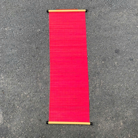 Mành tre 30x60, 30x90 dán câu đối, vẽ tranh - Mành tăm tre trang trí Tết decor (có ống treo)