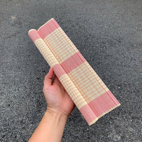 Tấm lót bàn ăn mành tre 30x40cm , mành treo Tết mini dùng dán chữ decor