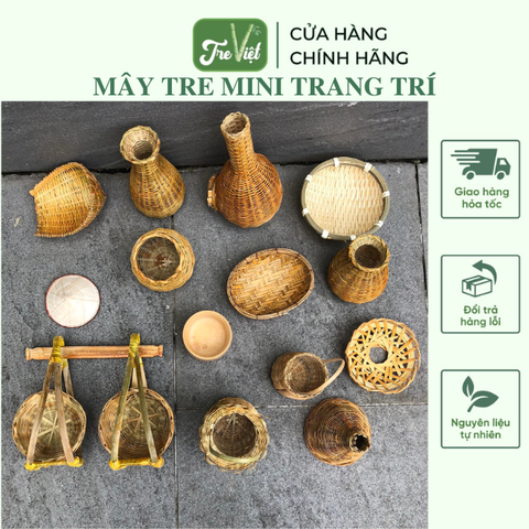 Mây Tre Mini Decor - Mây tre nhí phụ kiện chụp hình