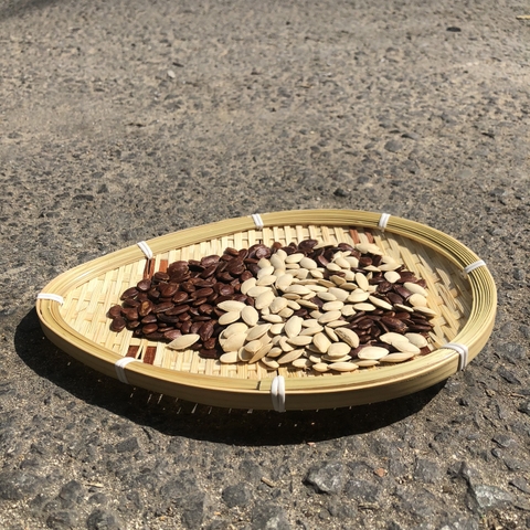 Mẹt Tre Hình Giọt Nước - Dĩa tre đựng đồ chụp ảnh