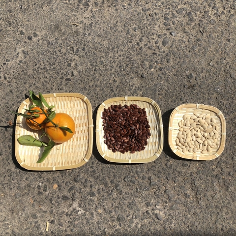 Mẹt Tre Hình Vuông - Dĩa tre đựng đồ chụp ảnh