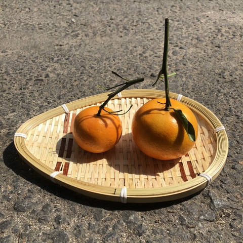 Mẹt Tre Hình Giọt Nước - Dĩa tre đựng đồ chụp ảnh