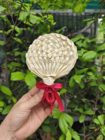 Móc khoá Quạt mini xinh xắn - Charm móc khoá làm quà tặng hàng  thủ công Việt Nam