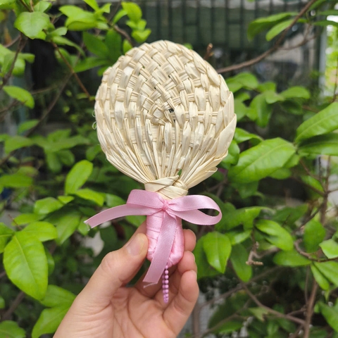 Móc khoá Quạt mini xinh xắn - Charm móc khoá làm quà tặng hàng  thủ công Việt Nam