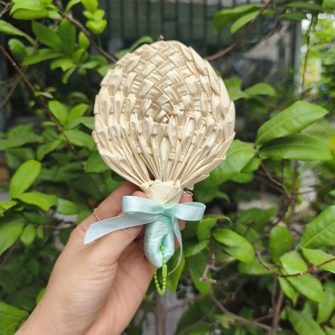 Móc khoá Quạt mini xinh xắn - Charm móc khoá làm quà tặng hàng  thủ công Việt Nam