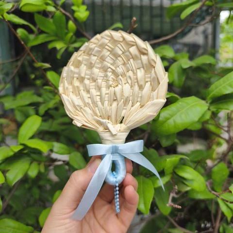 Móc khoá Quạt mini xinh xắn - Charm móc khoá làm quà tặng hàng  thủ công Việt Nam