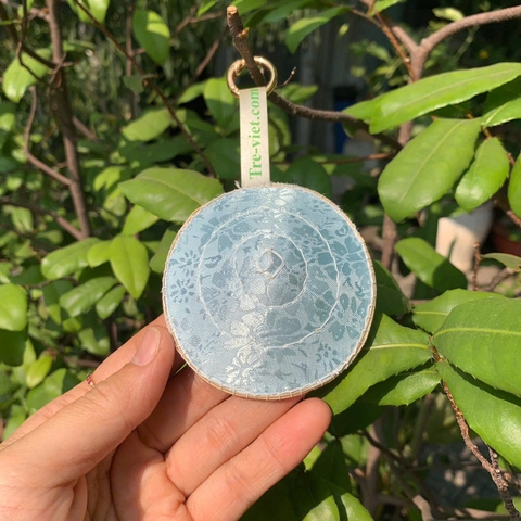 Móc khoá Nón Lá Lụa mini xinh xắn - Charm móc khoá làm quà tặng