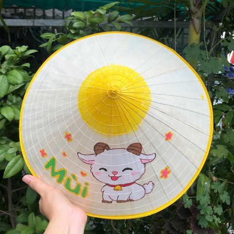 Nón lá vẽ 12 con giáp - Nón lá Huế