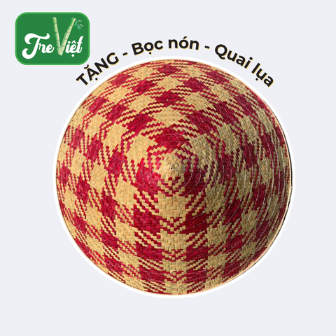 Nón lá cỏ bàng trơn phối màu - Nón cỏ chắc chắn (mẫu đẹp)