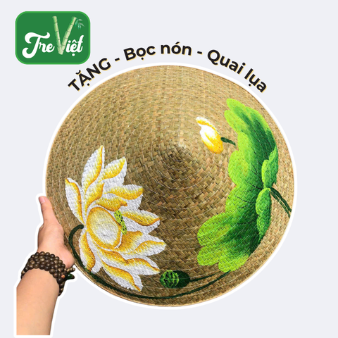 Nón lá cỏ bàng vẽ nhiều mẫu - Nón cỏ chắc chắn (mẫu đẹp)