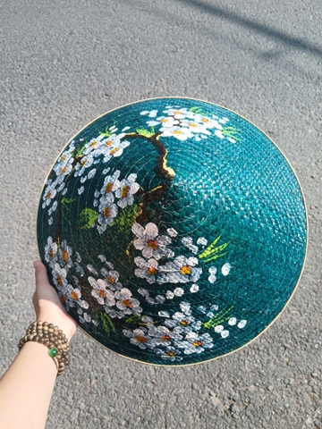 Nón lá cỏ bàng vẽ nhiều mẫu - Nón cỏ chắc chắn (mẫu đẹp)