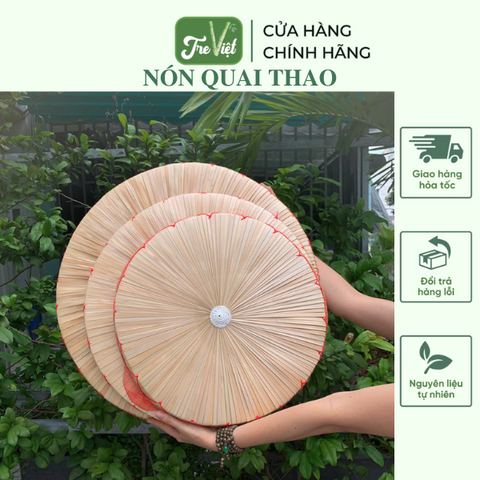 Nón quai thao dùng decor trang trí - Nón biểu diễn văn nghệ - Trang trí cực đẹp