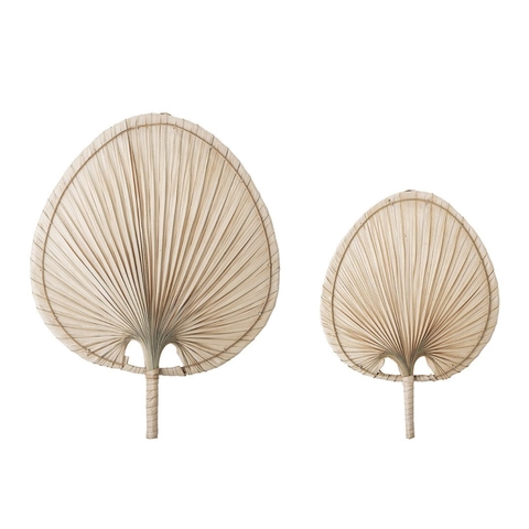 Quạt Lá Cọ - Quạt Cầm Tay Đan Thủ Công Decor / Treo tường