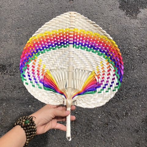 Quạt Nan- Quạt Cầm Tay Đan Thủ Công Decor / Treo tường