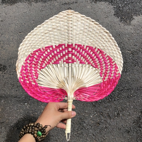 Quạt Nan- Quạt Cầm Tay Đan Thủ Công Decor / Treo tường
