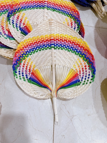 Quạt Nan- Quạt Cầm Tay Đan Thủ Công Decor / Treo tường