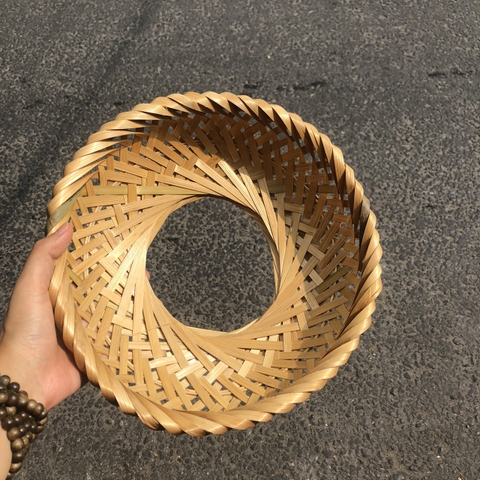 Rế Tre Đưng Nồi Đất - Rế Cơm Niêu Lót Nồi - Trang Trí Decor Treo Tường