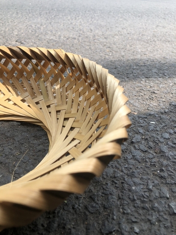 Rế Tre Đưng Nồi Đất - Rế Cơm Niêu Lót Nồi - Trang Trí Decor Treo Tường