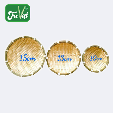Rổ nhỏ decor đựng kẹo/ đồ trang trí - Rổ rá tre nhí mini