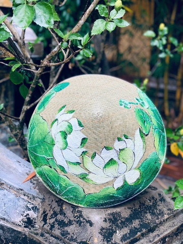 Nón lá cỏ bàng vẽ nhiều mẫu - Nón cỏ chắc chắn (mẫu đẹp)