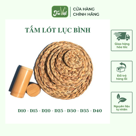 Tấm lót lục bình - Water Hyacinth Placemat