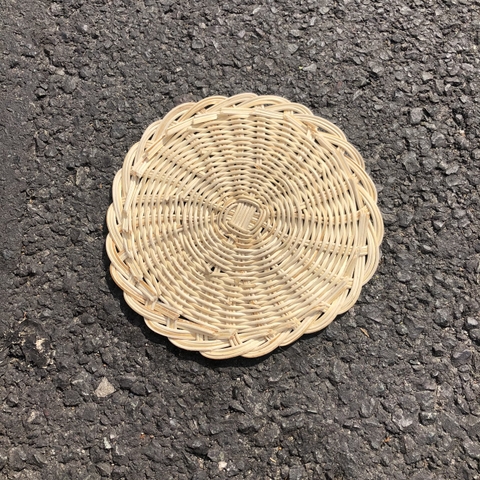 Thảm cói - Tấm lót hoạ tiết - Trải bàn, decor, trang trí tường