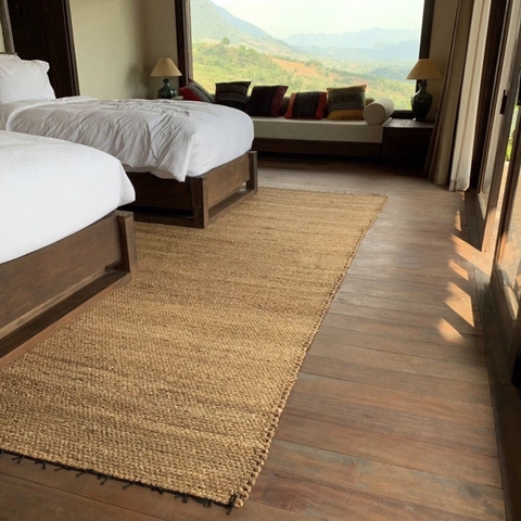 Thảm Trải Sàn Lục Bình hoặc lục bình sọc phối cói (Mẫu mới)
